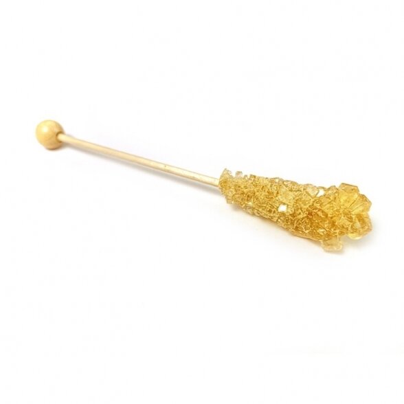 SUGAR STICK LEMON FLAVOR, 11 cm