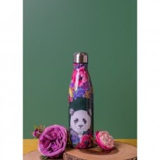 Mikasa Wild at Heart Panda Insulated Water Bottle, 500ml