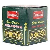 GURMAN'S Chinese green tea "GUNPOWDER" tea 125g