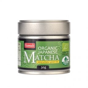 GURMAN'S JAPAN MATCHA BIO ORGANIC 30g tin