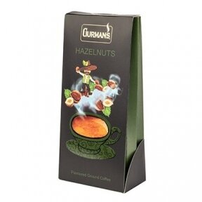 GURMAN'S LAZDYNO RIEŠUTŲ skonio kava, 125g