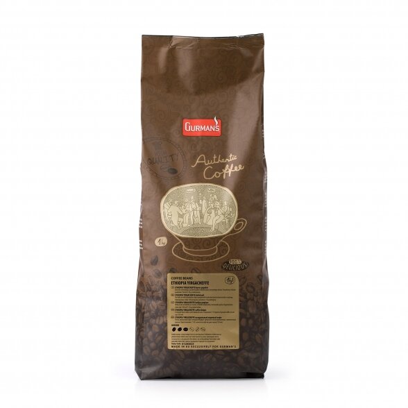 GURMAN'S ETHIOPIJA YIRGACHEFFE coffee beans 1