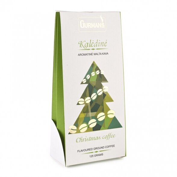 GURMAN'S CHRISTMAS CHOCOLATE-CHERRY flavoured ground coffee 125g