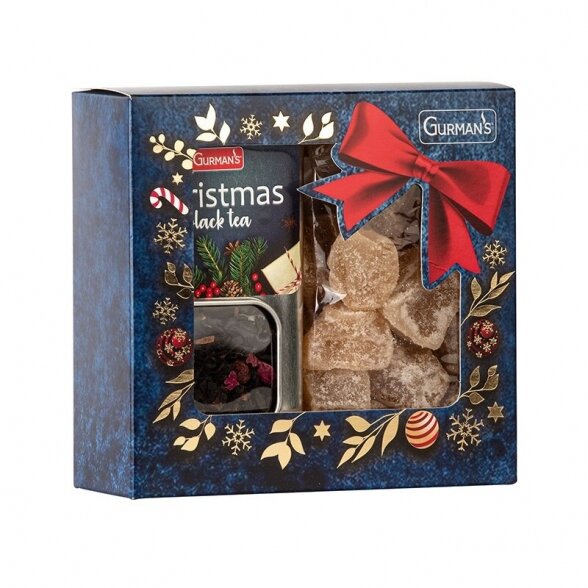 GURMAN'S CHRISTMAS BLACK TEA AND GINGER SET