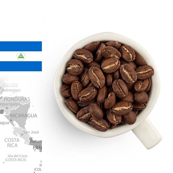 GURMAN'S NICARAGUA JAVA ABYSSINIA LAS NUBES, coffee beans
