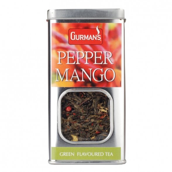 GURMAN'S PEPPER MANGO, žalioji aromatinė arbata, 70 g