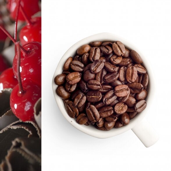 GURMAN'S CHOCOLATE-CHERRY flavoured coffee beans