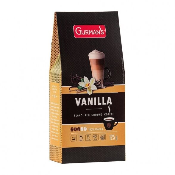 GURMAN'S VANILĖS skonio malta kava 125 g