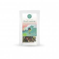 JUST-T Fruit Wave, žalioji arbata šilkiniuse pakeliuose (60vnt.dėž.)