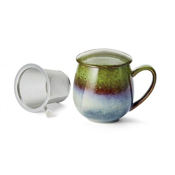 Herb Tea Cup "Saara", light green, 350 ml