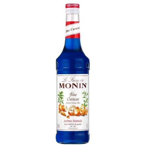 MONIN CURACAO BLUE sirupas 0.7