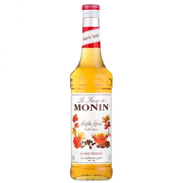 MONIN  Klevų su prieskoniais sirupas 0,7l