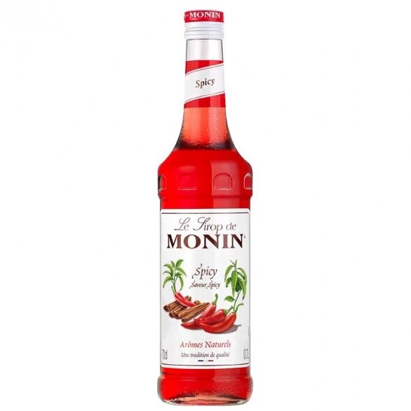 MONIN Aštrių prieskonių sirupas 0,7l