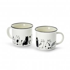 New Bone China Mug "Buzz", 350 ml