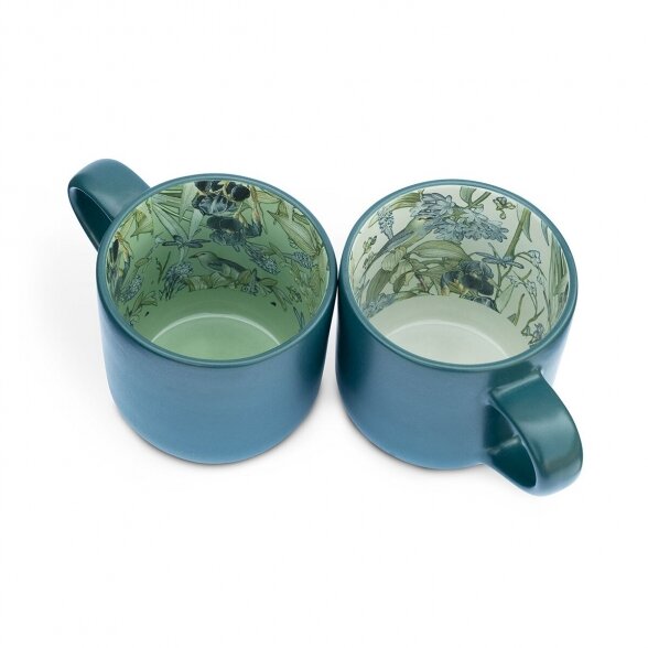 Mega Mug "Blue Garden", 400ml 1