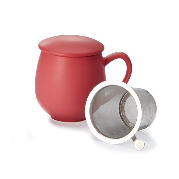 Herb Tea Cup "Saara", red, 350 ml