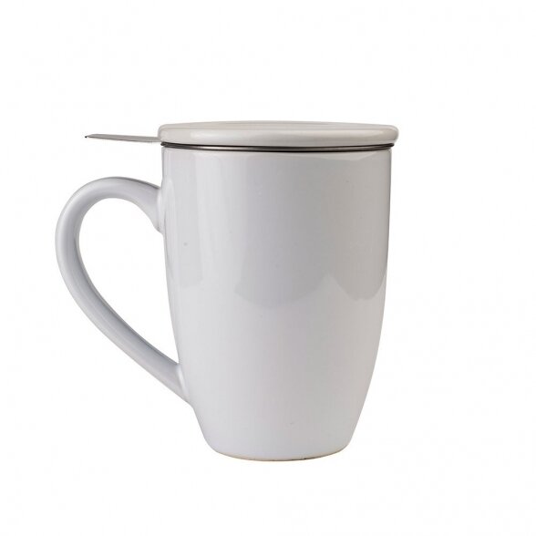 CUP WITH STRAINER AND LID, 350 ml