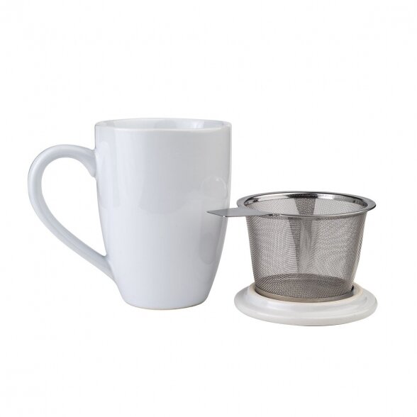CUP WITH STRAINER AND LID, 350 ml 1