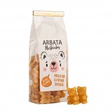 INSTANT TEA BEARS, ginger-lemon flavor 125g.