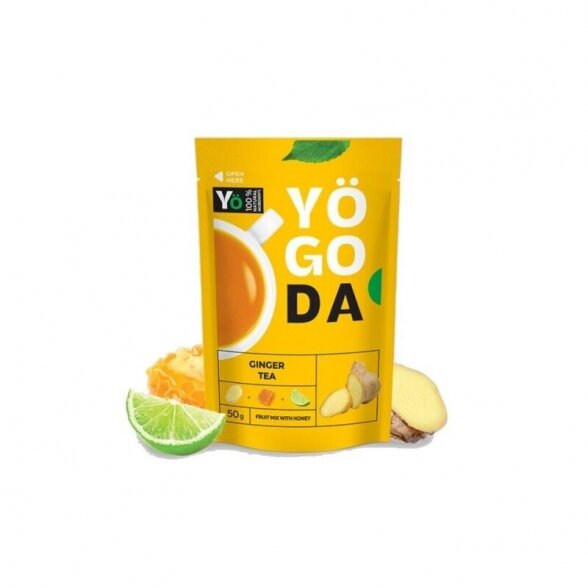 YOGODA IMBIERINĖ ARBATA 50g 2