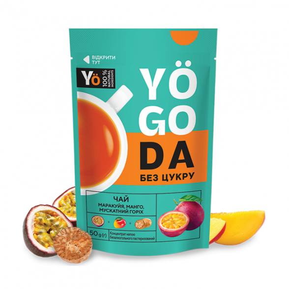 YOGODA PASSION FRUIT TEA 50g x12 pcs 1