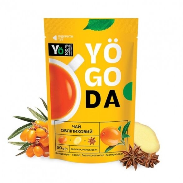 YOGODA ŠALTALANKIŲ ARBATA 50g